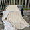 Thumbnail: Two Sisters Lambswool Tweed Blanket with furry lining!
