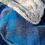 Thumbnail: Two Sisters Tweed Blanket/ throw with furry lining!