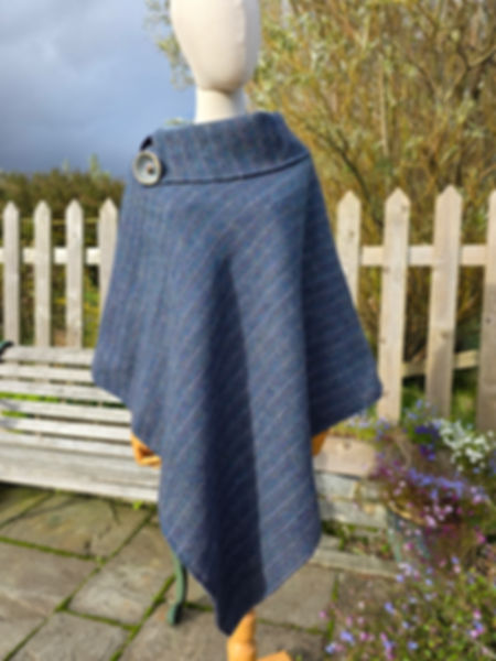 Two Sisters Tweeds Poncho Cloak