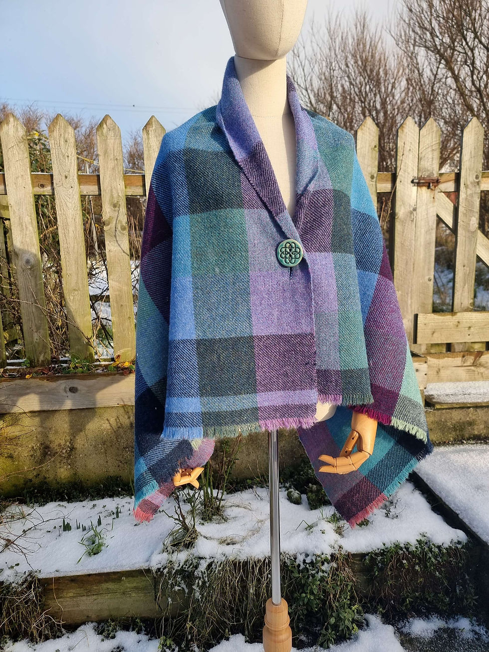 Thumbnail: Two Sisters Tweeds Shawl