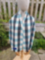 Thumbnail: Gotland x hebridean and merino tweed scarf 