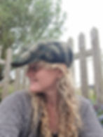 Thumbnail: Harris Tweed cap hat 59cm