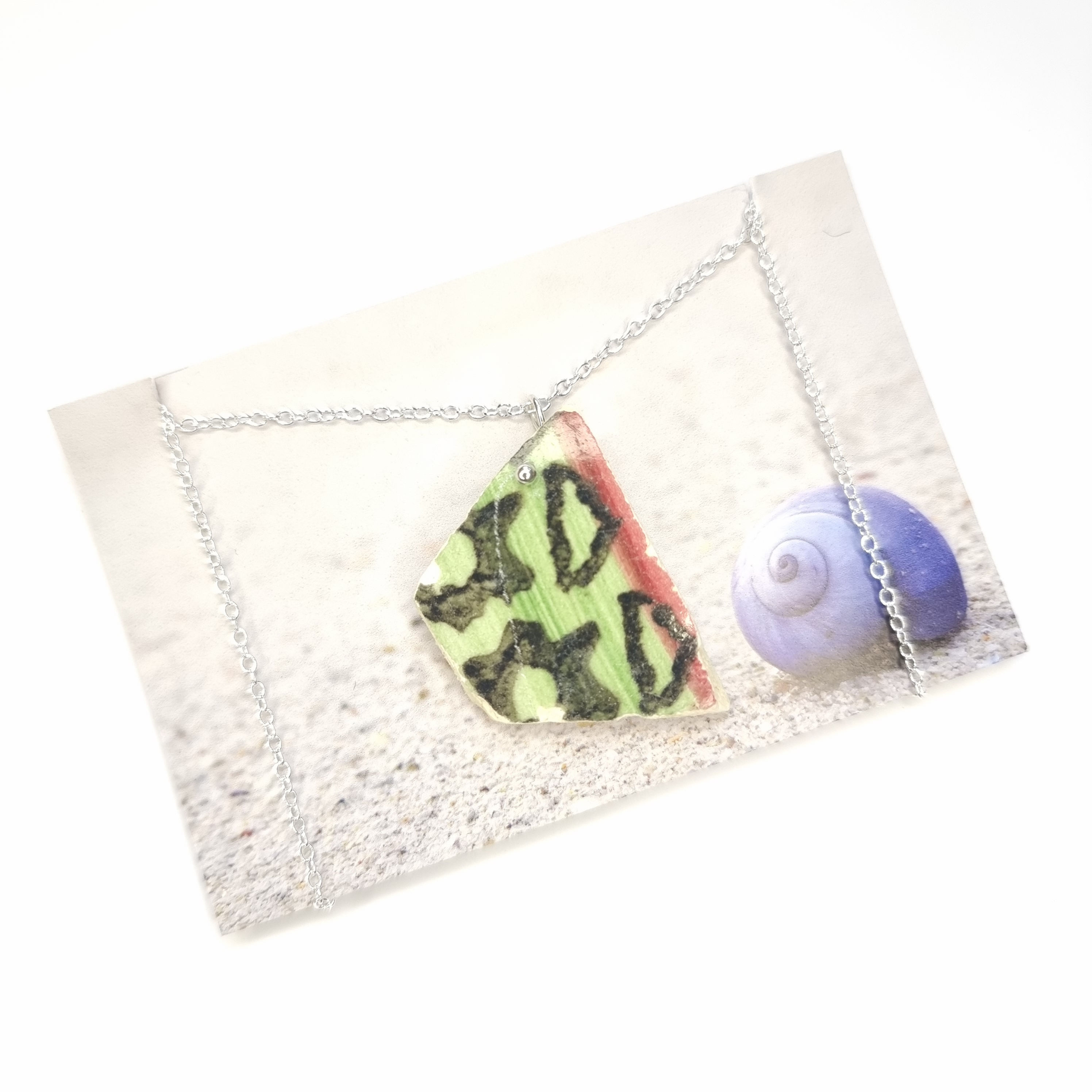 Sea Pottery Necklace 