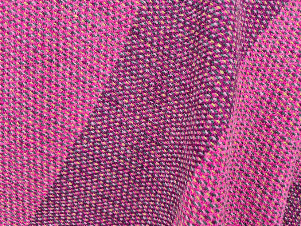Miniatura: Two Sisters Tweed Throw Lambswool 