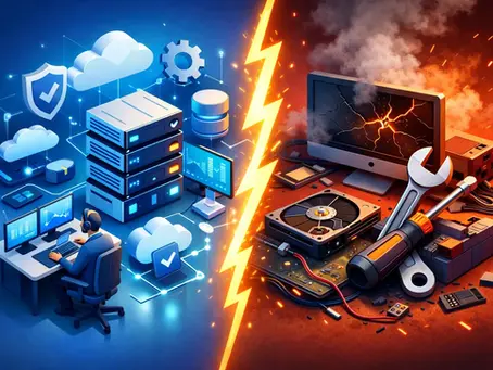 Managed IT Services vs Break Fix