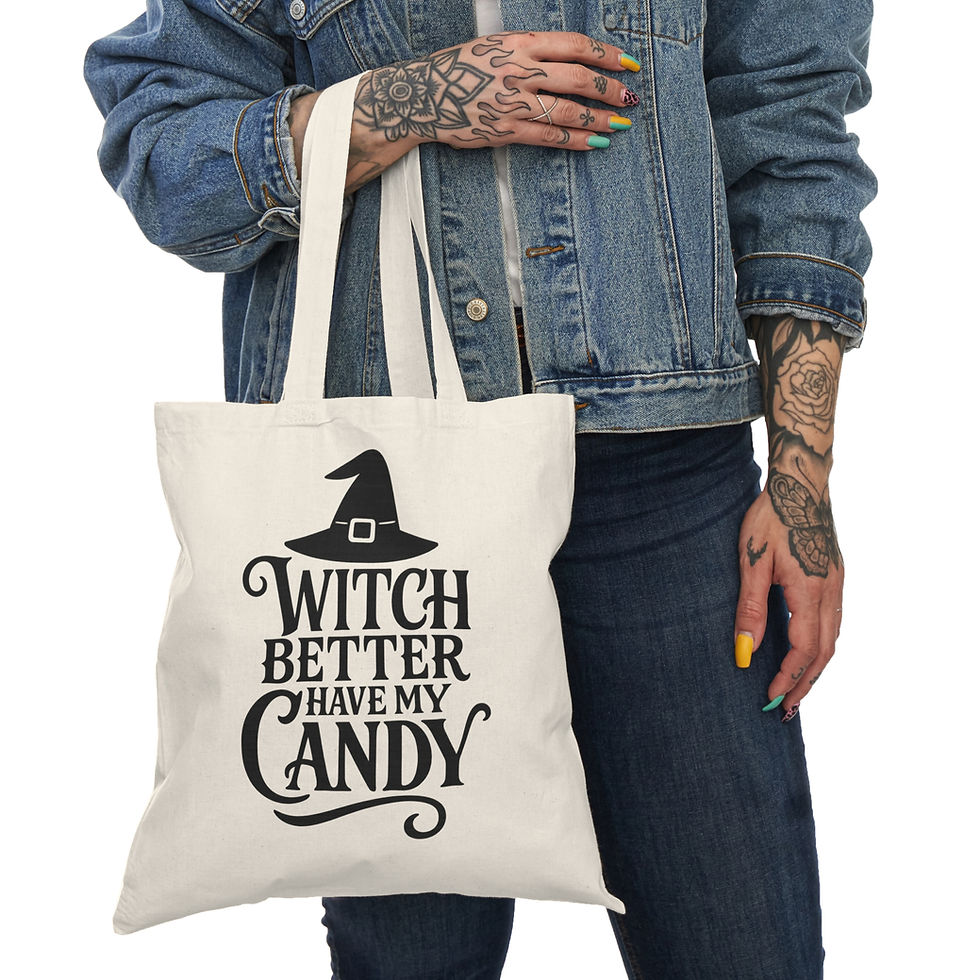 Thumbnail: Witch Better Have My Candy Tote Bag for Trick or Treating