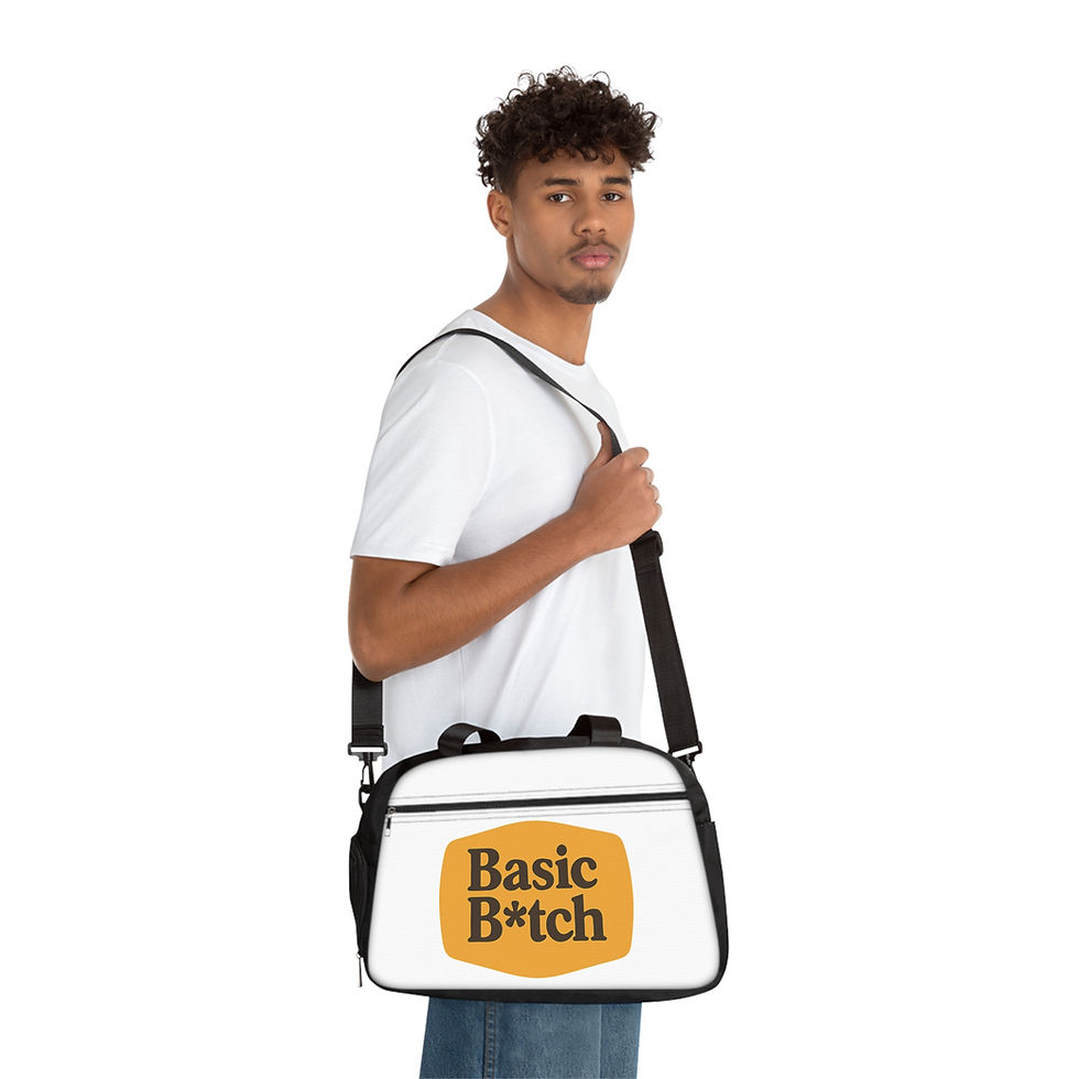 Thumbnail: Basic Bitch Fitness Handbag, Gym Bag