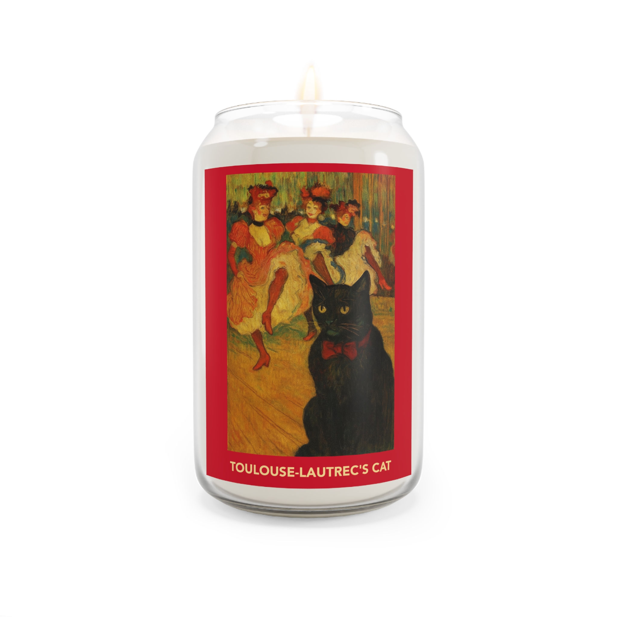 Toulouse-Lautrec's Cat - Artistic Scented Candle