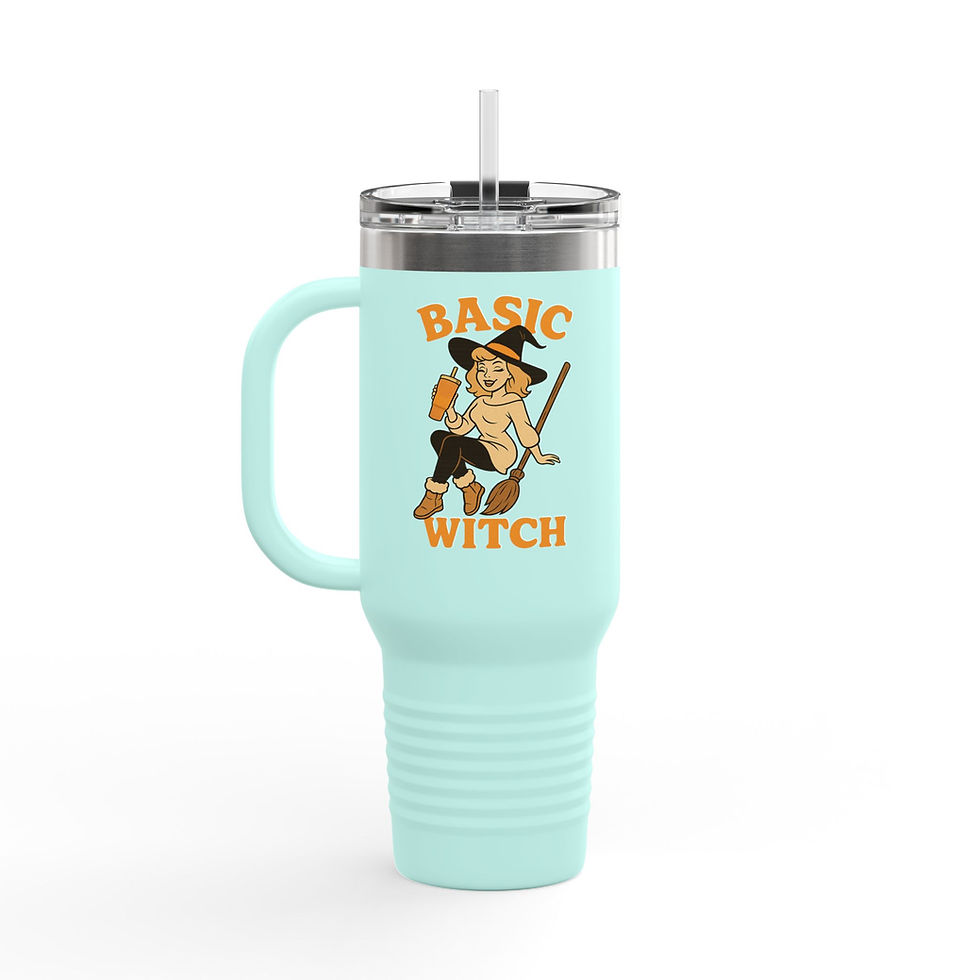 Thumbnail: Basic Witch Insulated Travel Mug, 40oz