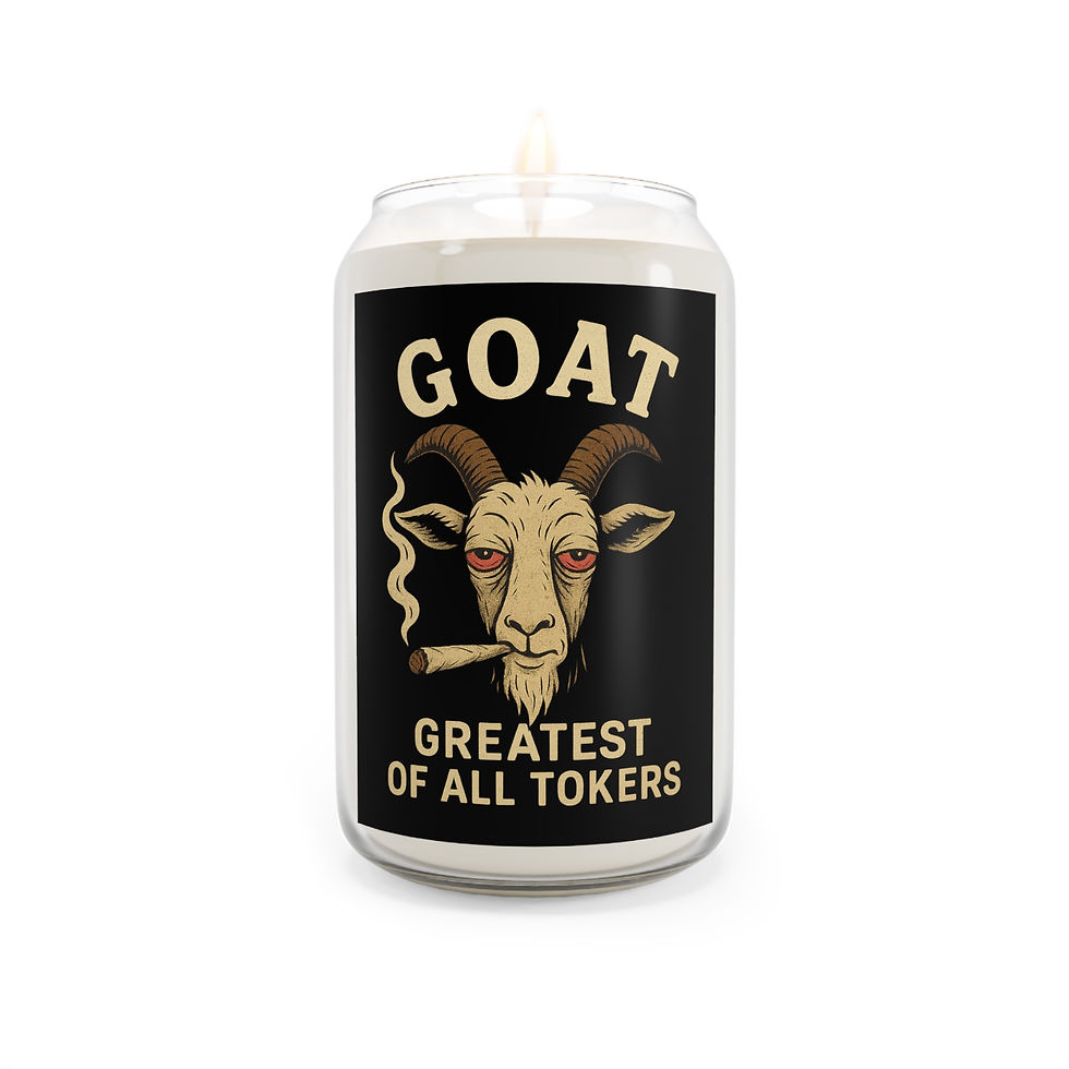 Thumbnail: GOAT - Greatest of All Tokers Scented Candle