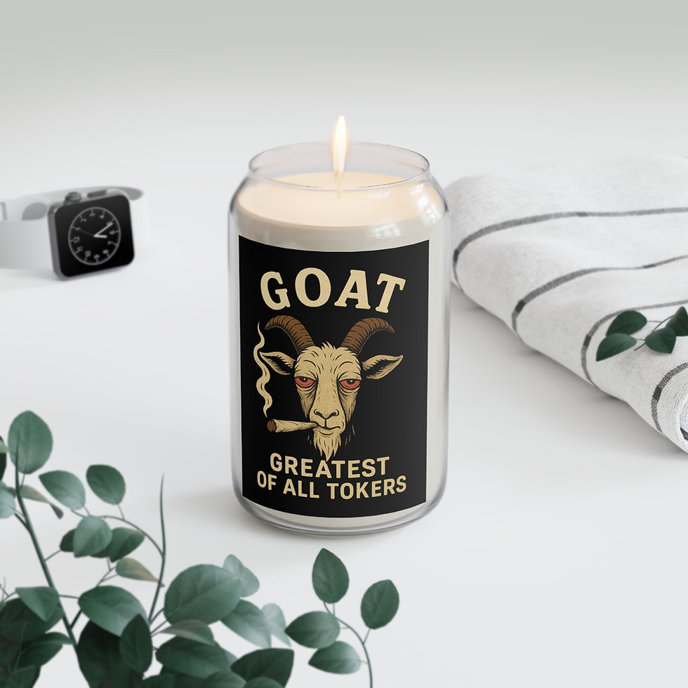 Thumbnail: GOAT - Greatest of All Tokers Scented Candle