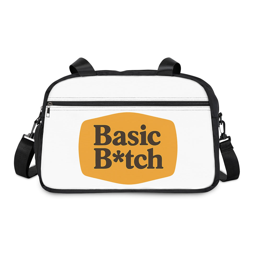 Thumbnail: Basic Bitch Fitness Handbag, Gym Bag