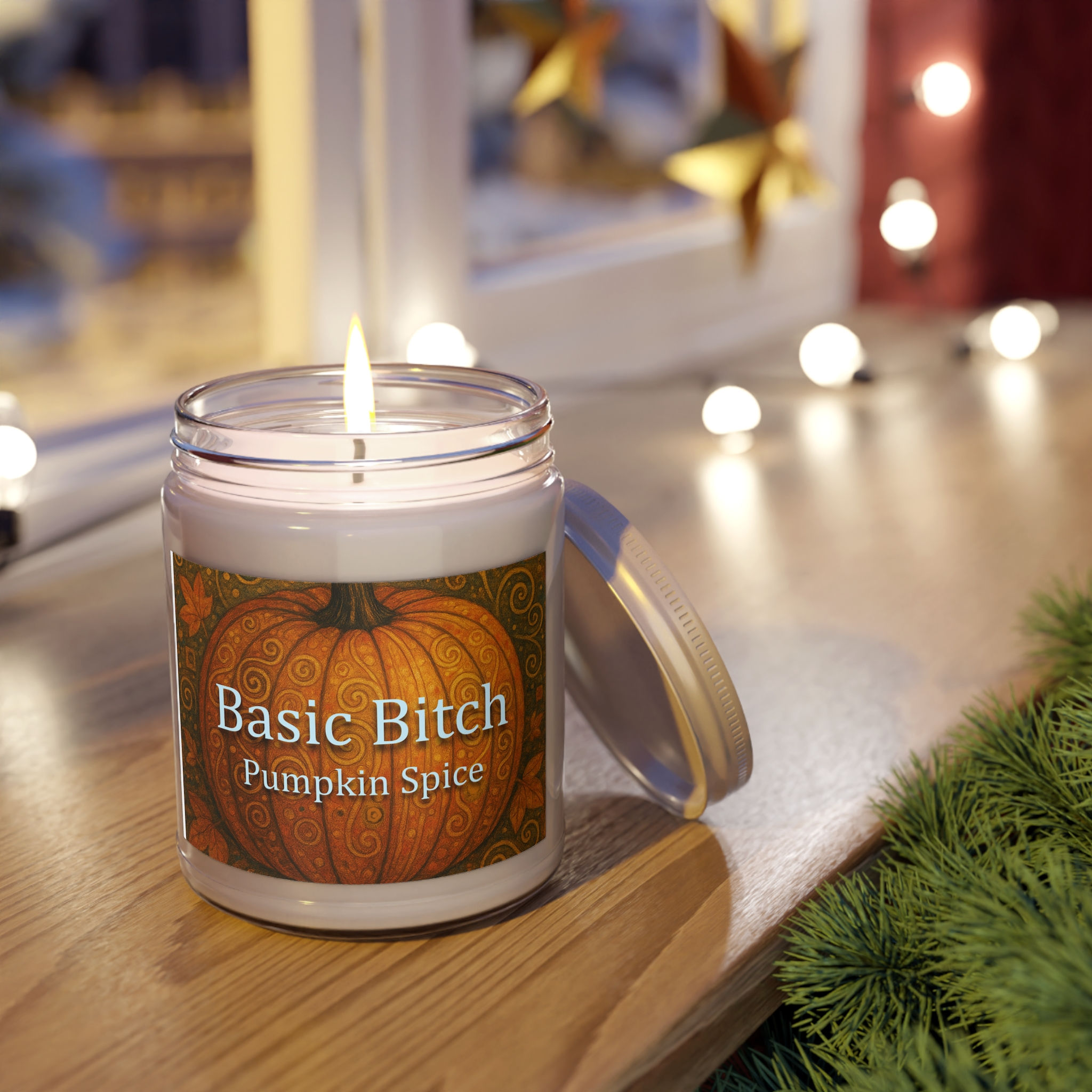 Basic Bitch Pumpkin Spice Candle