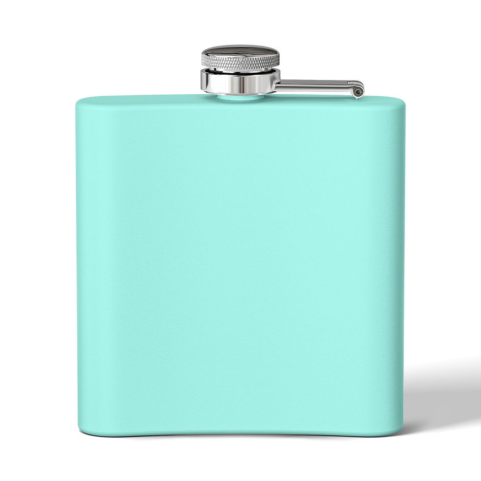 Thumbnail: Witch Please!!! Stainless Steel Flask, 6oz