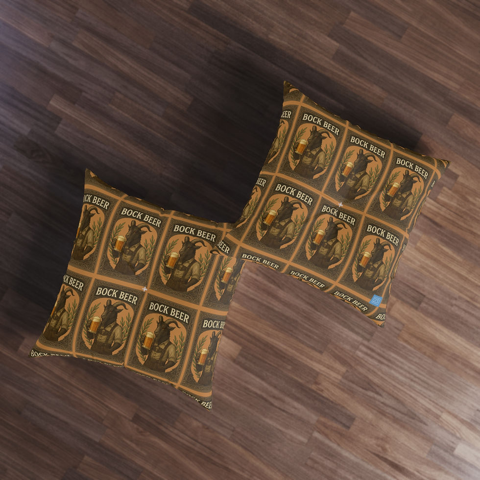 Thumbnail: Tufted Floor Pillow, Square