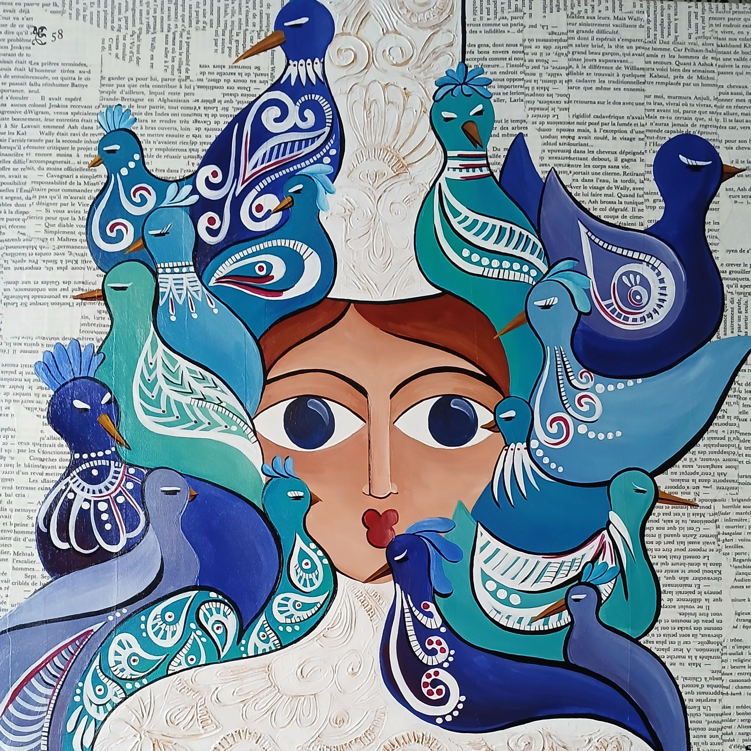 L'oiseau bleu