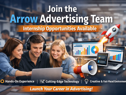 Join the Arrow Advertising Team: Internship Opportunities Available