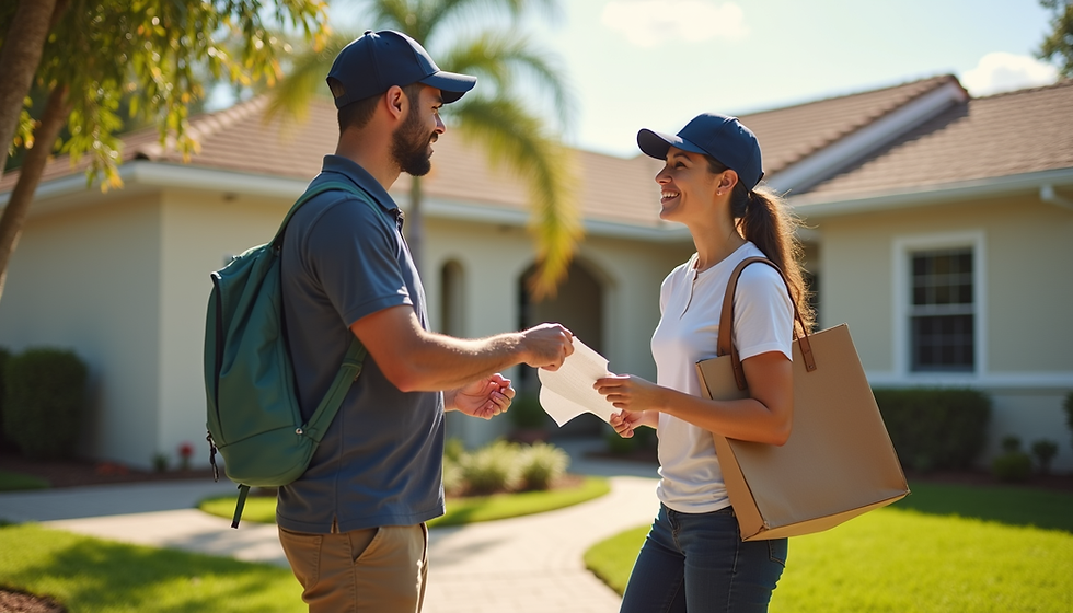 Maximize Attendance at Your Grand Opening with Door-to-Door Advertising in Florida