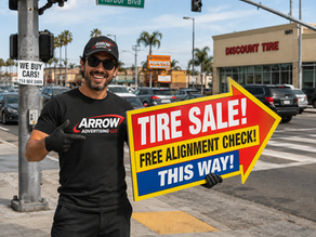 Drive More Customers with Eye-Catching Sign Spinners from Arrow Advertising