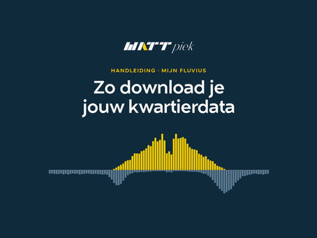 Handleiding van Wattpiek: download je kwartierdata van je digitale meter via Mijn Fluvius, zodat we je PV- en batterij-installatie op maat kunnen ontwerpen.