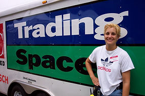 Cyndi and the TS truck.jpg