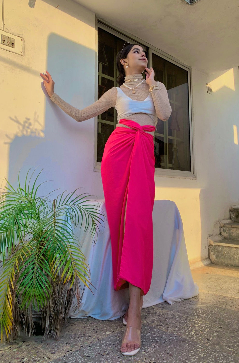 Twist the Peak, 2 in 1 skirt.