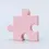 Miniature : Vase Puzzle rose Fluid Market