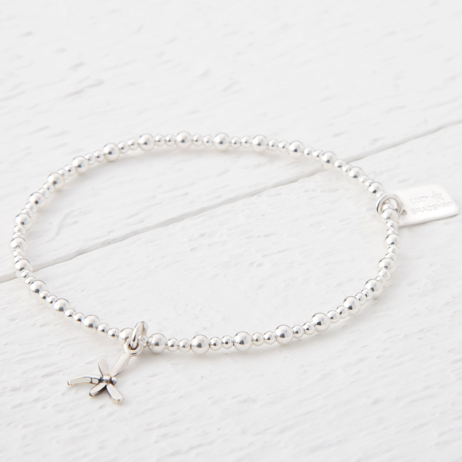 Dragonfly Silver Bracelet