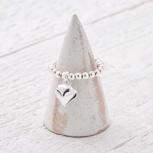 Davina Silver Charm Ring Lucy Bradshaw Jewellery