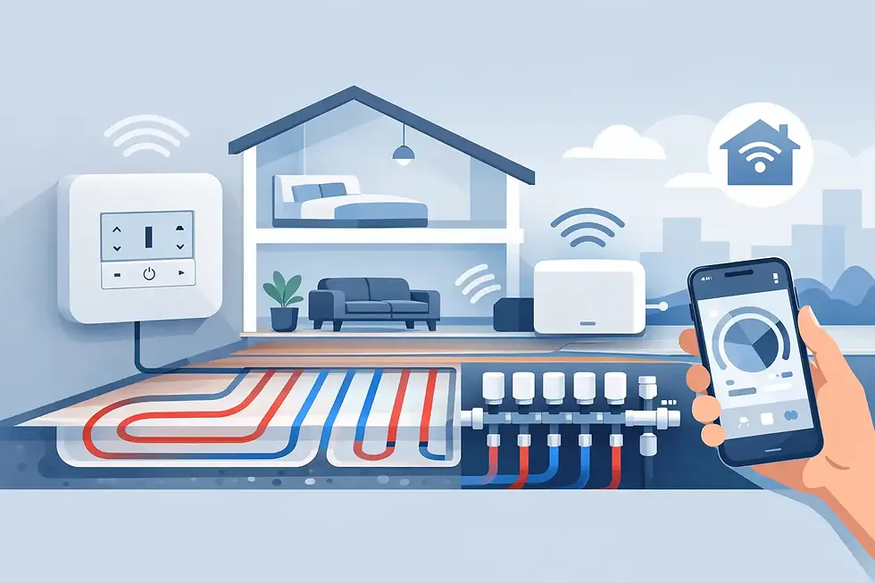 Homematic IP Fußbodenheizung ansteuern