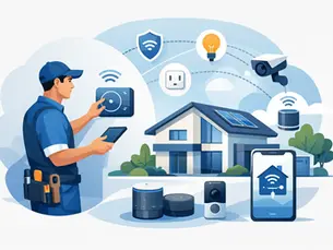Smart Home Installation durch Elektriker