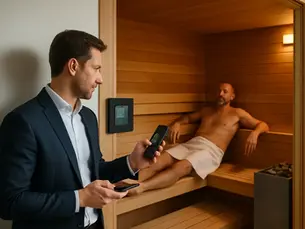 Sauna modernisieren: Bestehende Anlage smart upgraden