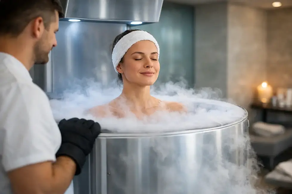 Welche Vorteile hat Cryotherapie im Spa?