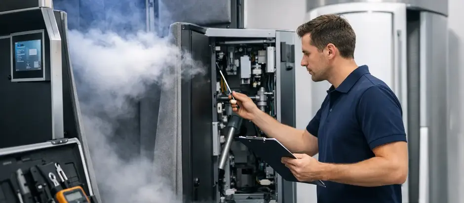 Wartung von Cryokabinen gewerblich planen