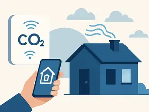 CO2-Sensor: Smart Home Lüftung ohne Rätselraten