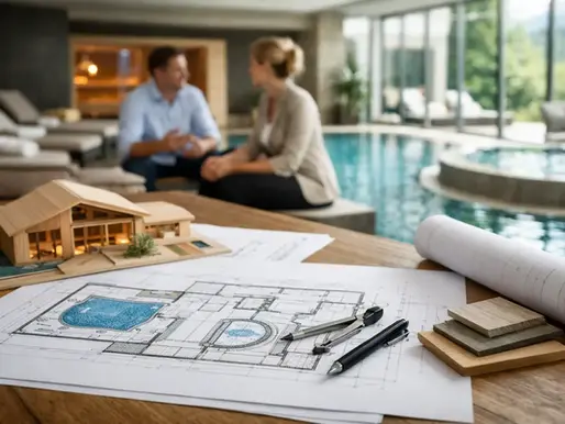 Wellnessbereich für Resort bauen: so planen