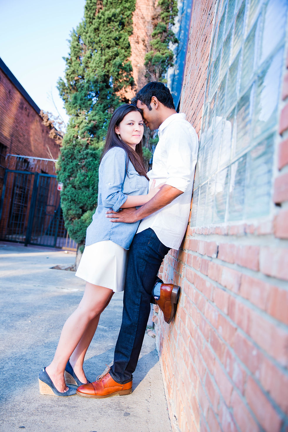 Dallas Deep Ellum Love Engagement Photoshoot Sree & Ann