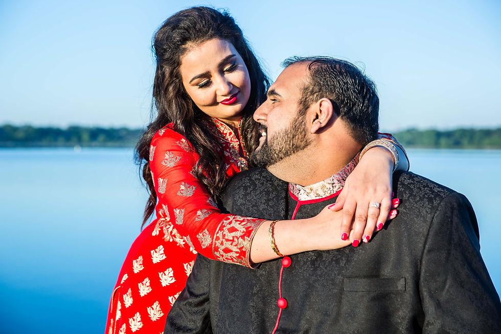 White Rock Lake Engagement Shoot