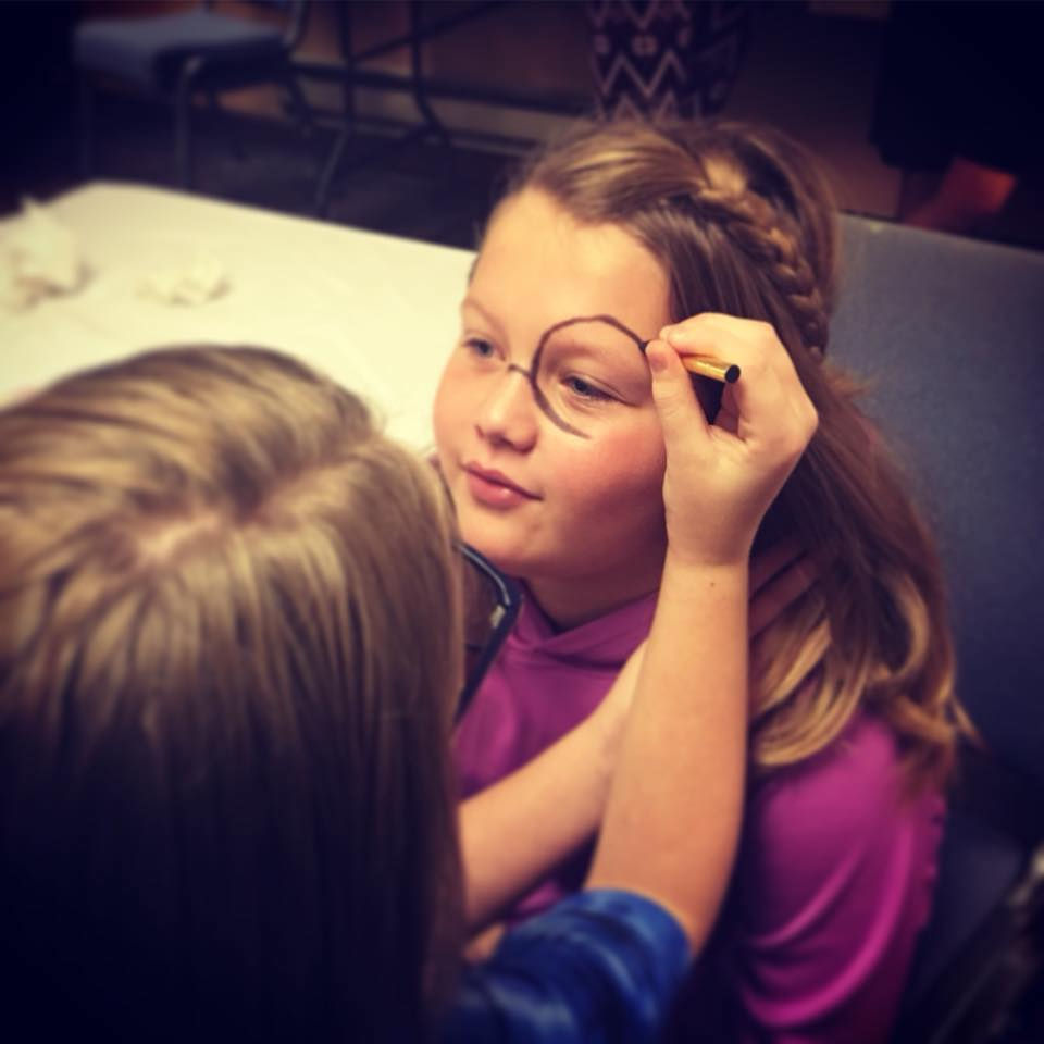 face-painting