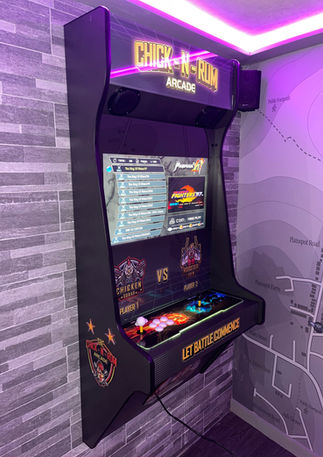 Custom made arcade game created by Prosign 