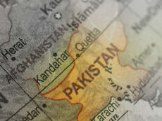 Map of Pakistan highlighting major locations of BLA attacks, including Gwadar, Quetta, Bolan, Turbat, and Mach.