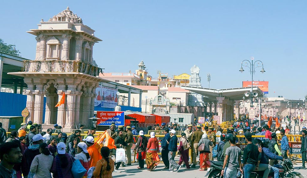 Ayodhya Police investigate the Ram Temple donation theft case following raids at the homes of eight accused ahead of a custody hearing.