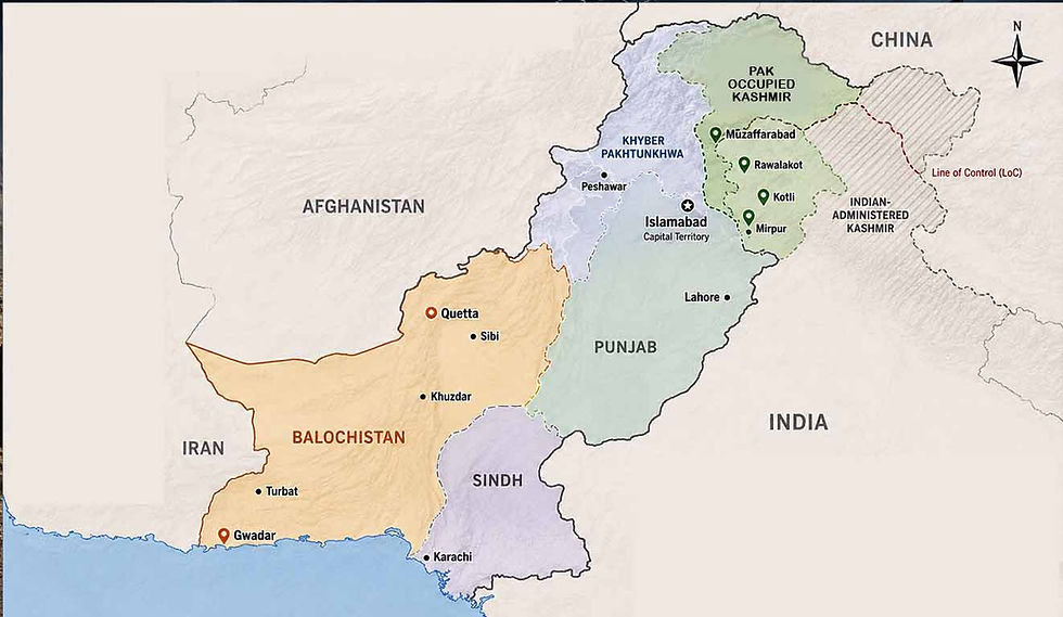 Pakistan Unrest 2026: Balochistan Violence and POK Protests Put Islamabad Under Pressure