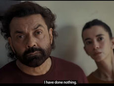 Bobby Deol in a dramatic scene from the official Bandar trailer directed by Anurag Kashyap
