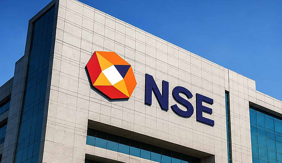 National Stock Exchange NSE building in India representing the NSE IPO and stock exchange listing.