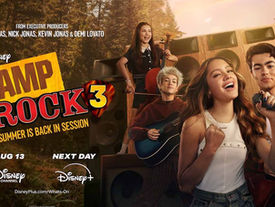 Camp Rock 3 Disney+ August 2026 featuring the returning Jonas Brothers as Connect 3
