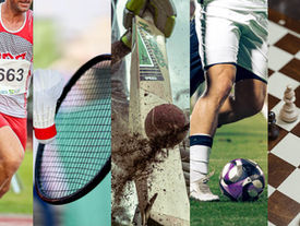 India Sports Calendar 2026 featuring major cricket, hockey, badminton, football, chess and multi-sport events