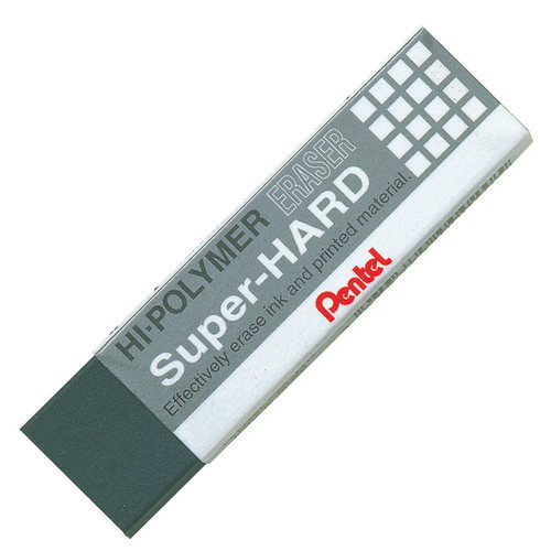 HiPolymer SuperHard Eraser (ZEB) Pentel Australia
