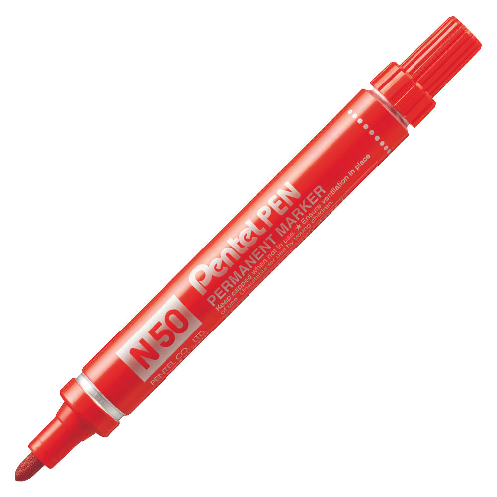 Pentel PEN Permanent Marker Bullet Point (N50)