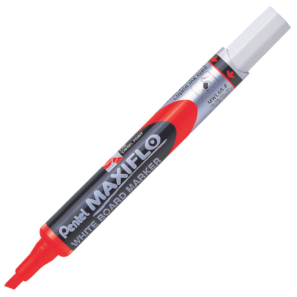 Maxiflo Whiteboard Marker Fine Chisel Point (MWL6S)
